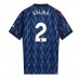 Arsenal William Saliba #2 Bortedrakt 2025-26 Korte ermer